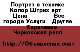 Портрет в технике “Колор-Штрих-арт“ › Цена ­ 250-350 - Все города Услуги » Другие   . Карачаево-Черкесская респ.
